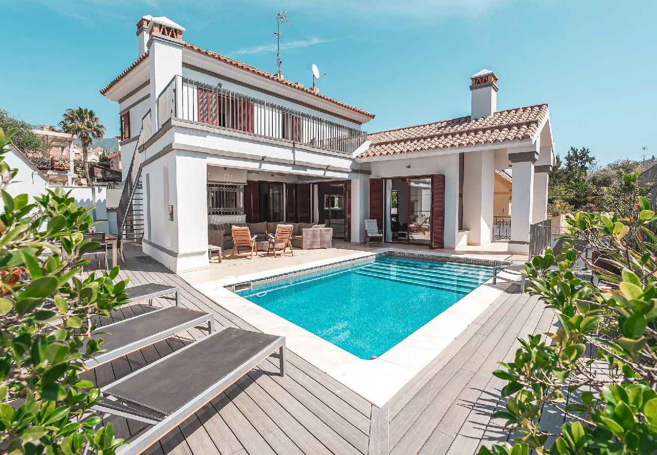 Villa i Marbella - Villa i Marbella by med nem gåafstand til stranden 