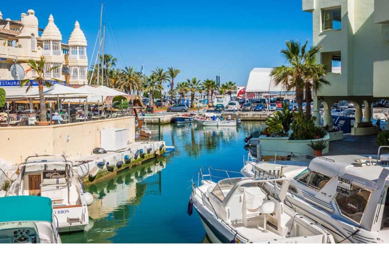 Lejlighed i Benalmádena - Bonanza DELUX - Gå nemt til strand, havn og shops