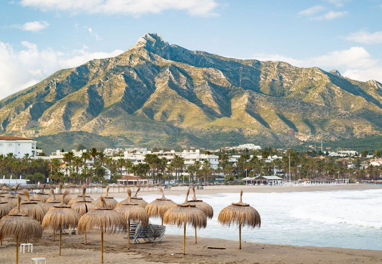 Lejlighed i Mijas - Luksus Penthouse tæt på strand, butikker, golf og fitnesscenter