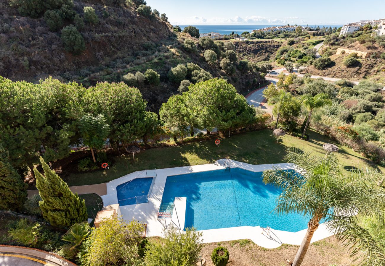 Lejlighed i Mijas - Luksus Penthouse tæt på strand, butikker, golf og fitnesscenter