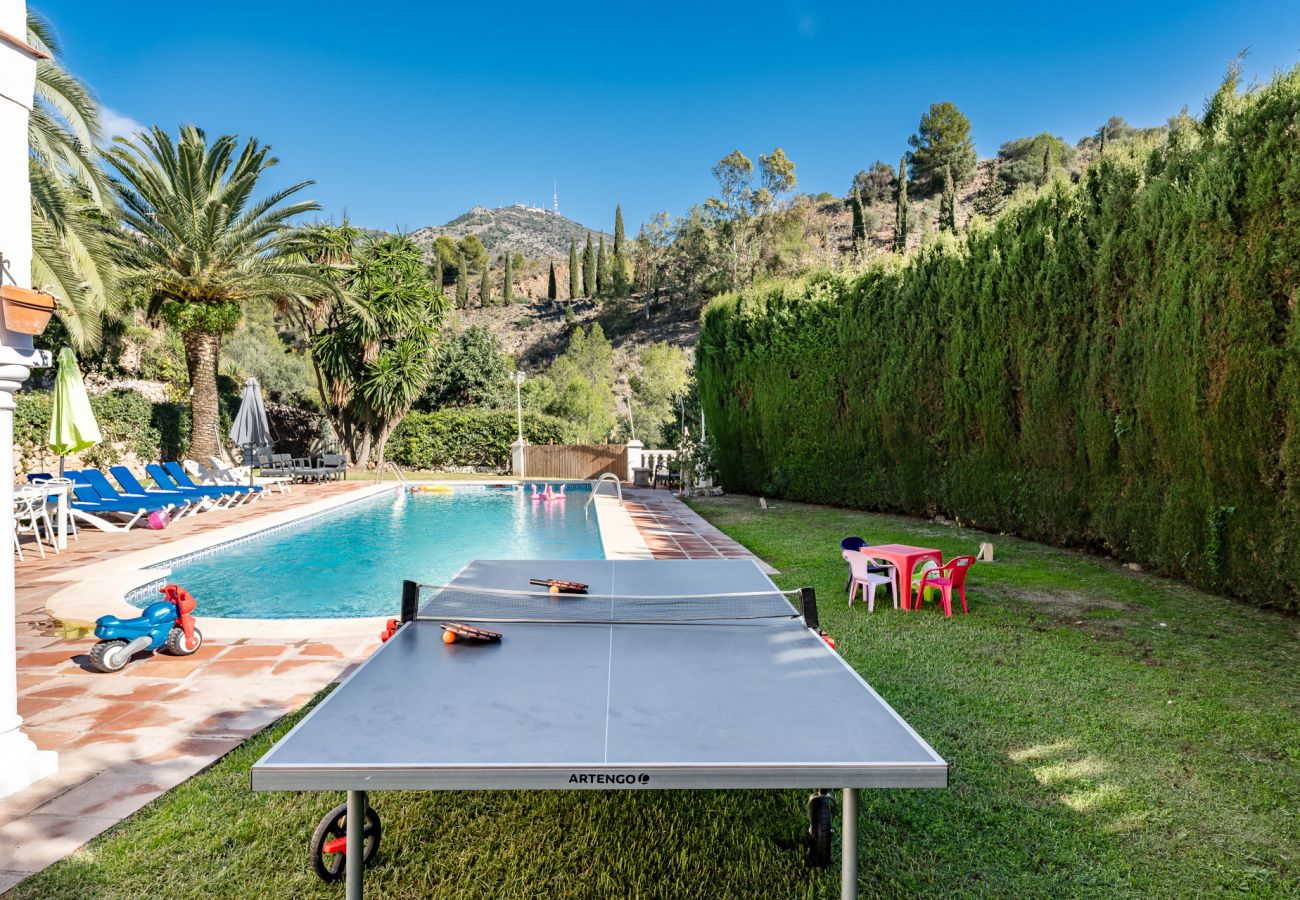 Villa i Mijas - Andalusisk villa med havudsigt nær Mijas Pueblo