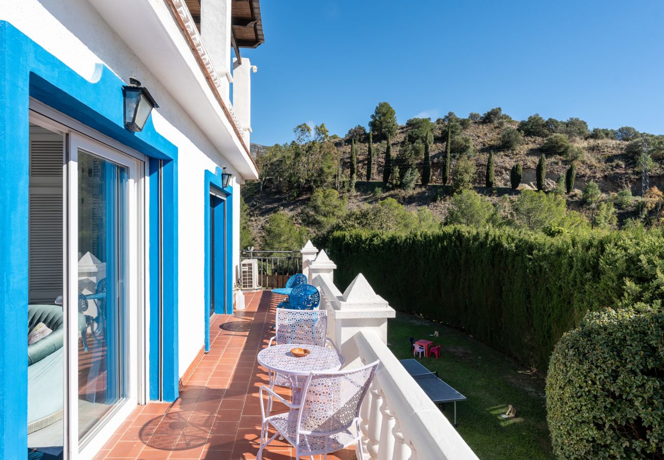 Villa i Mijas - Andalusisk villa med havudsigt nær Mijas Pueblo