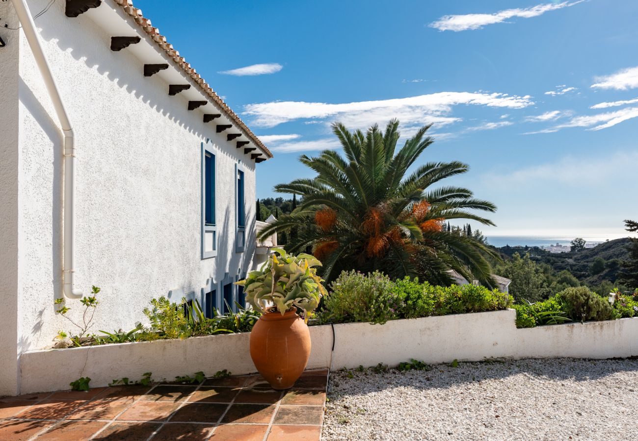 Villa i Mijas - Andalusisk villa med havudsigt nær Mijas Pueblo