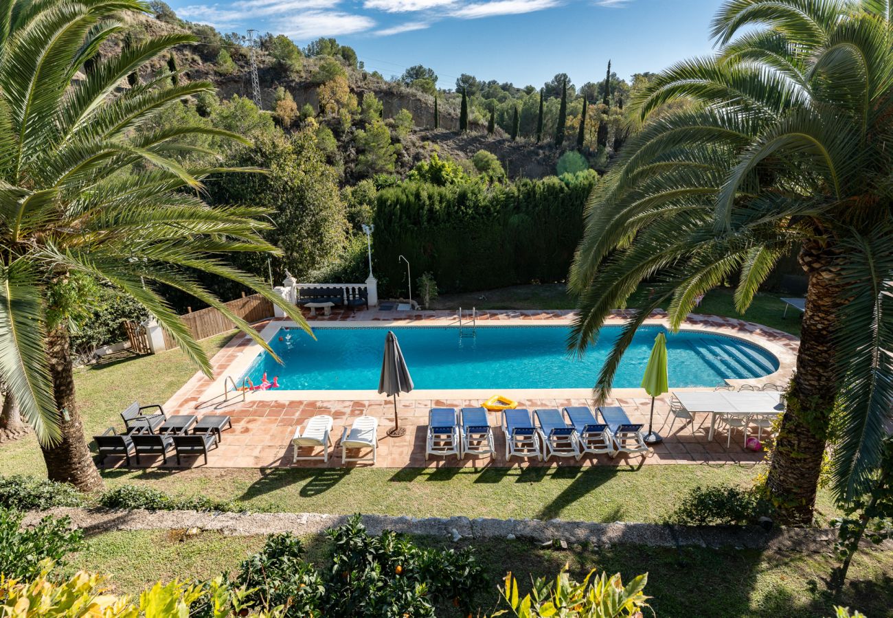 Villa i Mijas - Andalusisk villa med havudsigt nær Mijas Pueblo