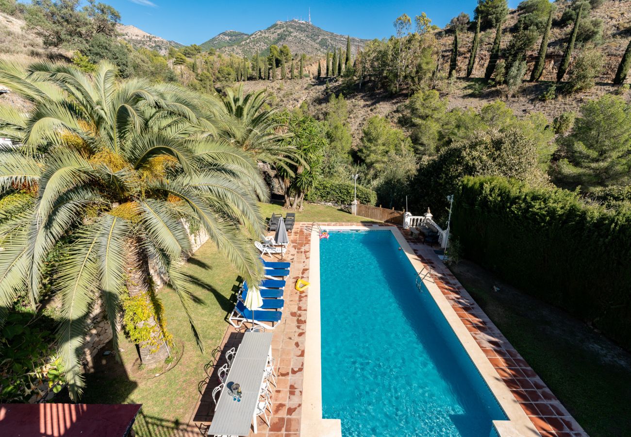 Villa i Mijas - Andalusisk villa med havudsigt nær Mijas Pueblo