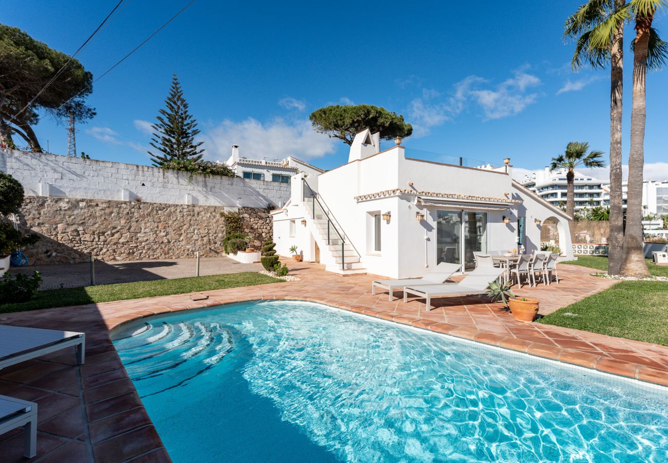 Villa i Mijas Costa - Skøn villa med havudsigt med kun 7 minutters gang til Fuengirola Strand