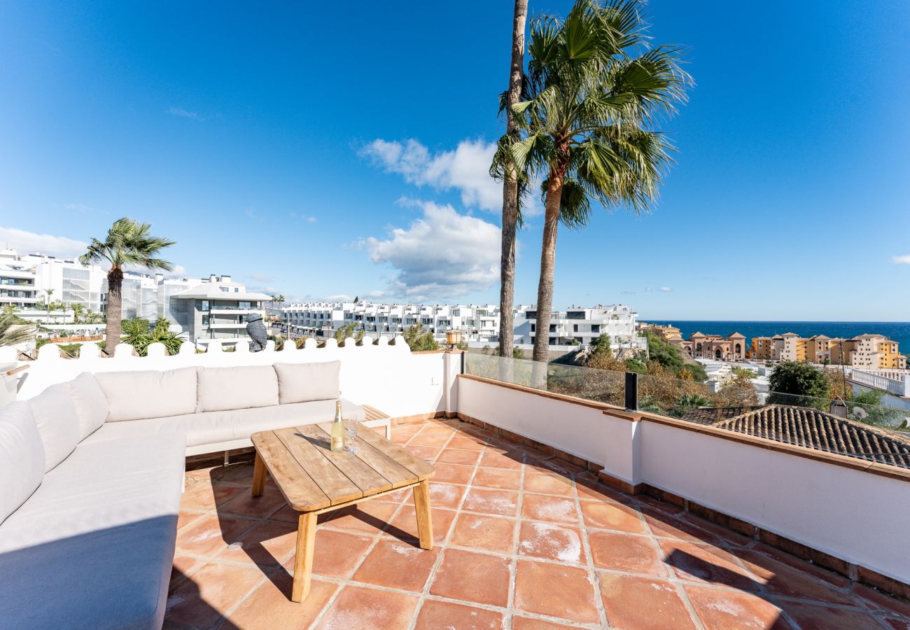 Villa i Mijas Costa - Skøn villa med havudsigt med kun 7 minutters gang til Fuengirola Strand