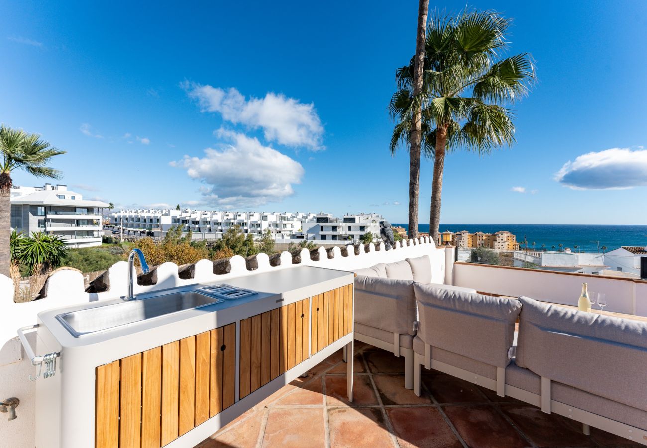 Villa i Mijas Costa - Skøn villa med havudsigt med kun 7 minutters gang til Fuengirola Strand