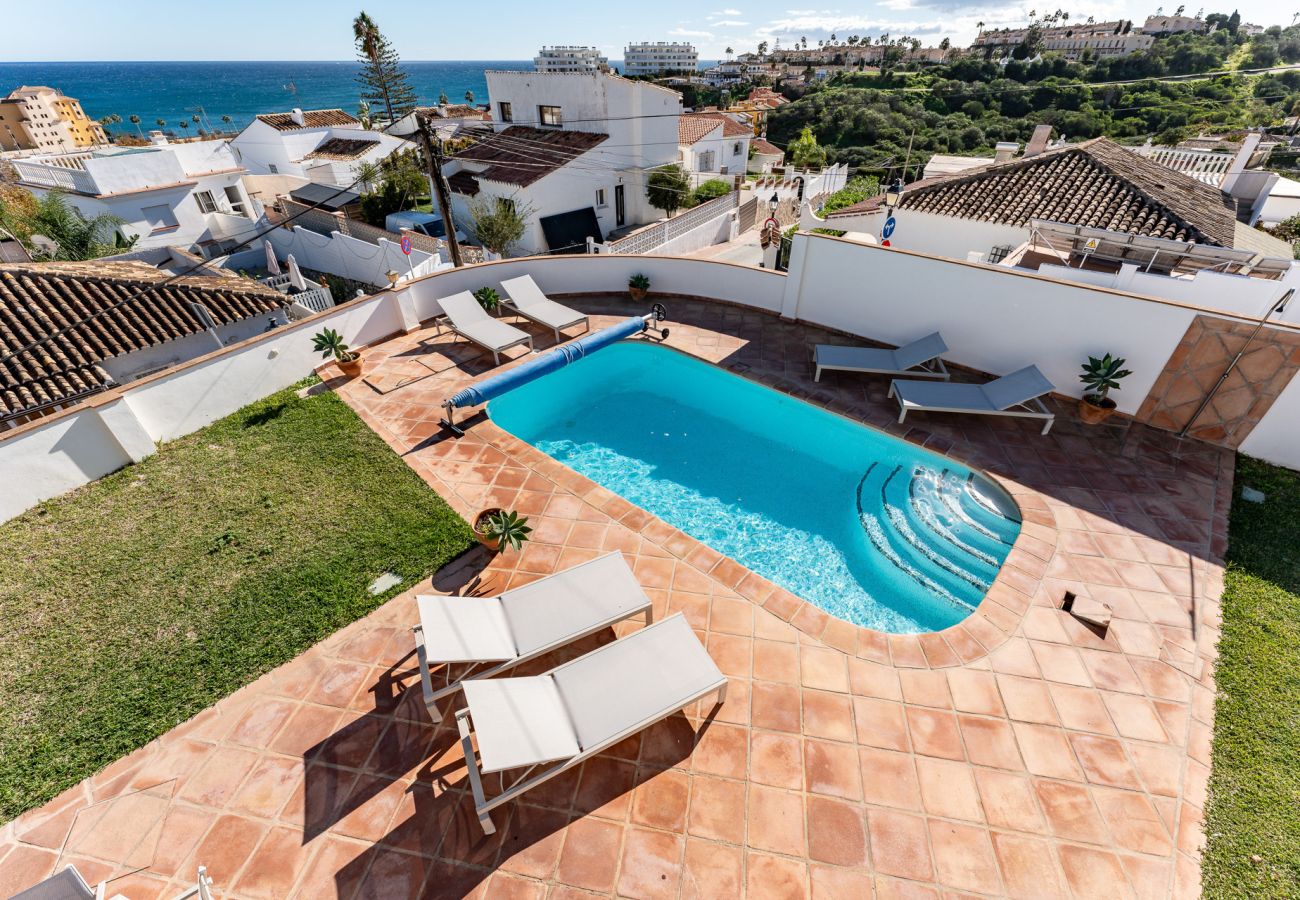 Villa i Mijas Costa - Skøn villa med havudsigt med kun 7 minutters gang til Fuengirola Strand