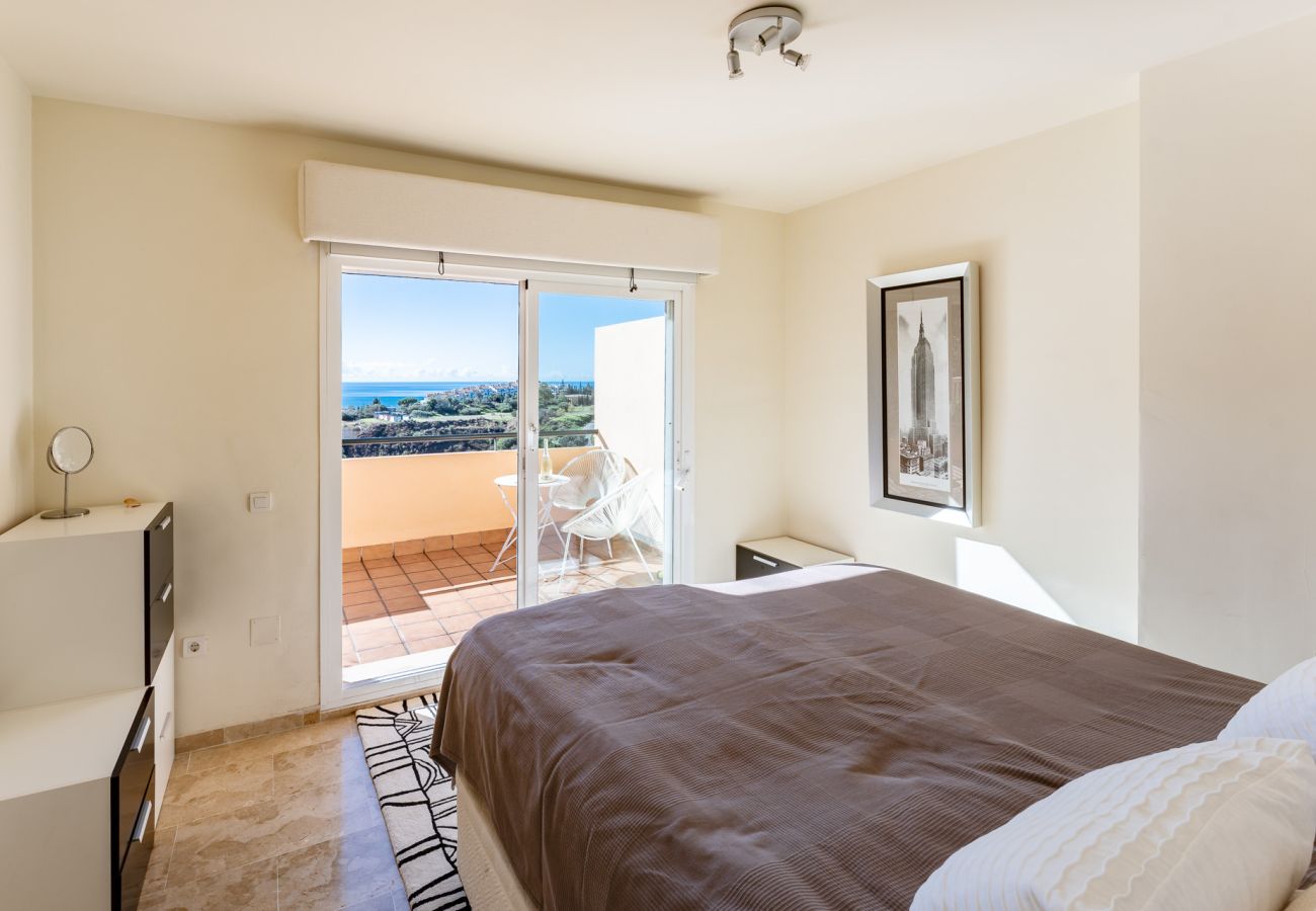 Apartamento en Mijas - Ático de lujo cerca de playa, tiendas, golf y gimnasio