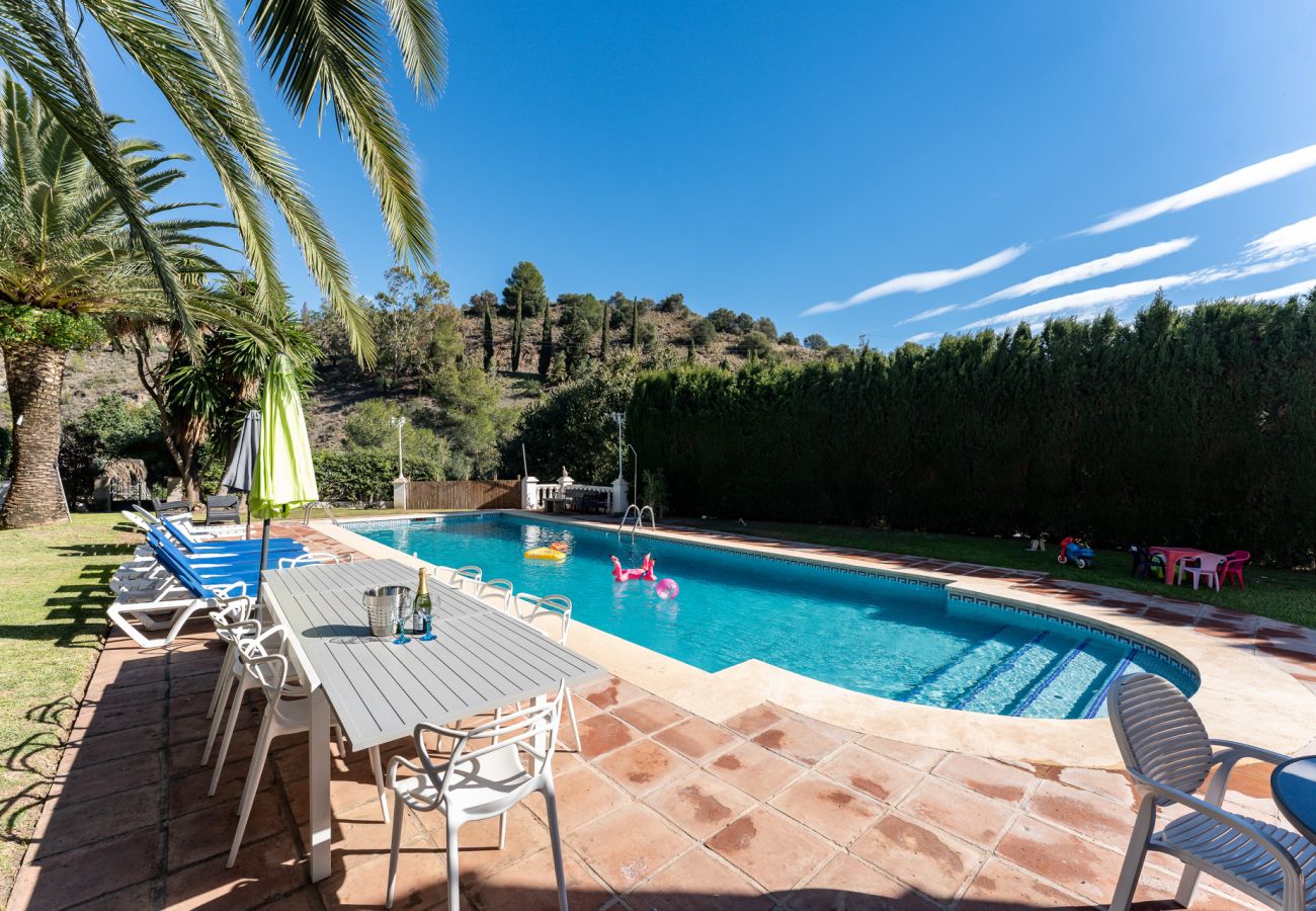 Villa en Mijas - Villa andaluza con vistas al mar cerca de Mijas Pueblo