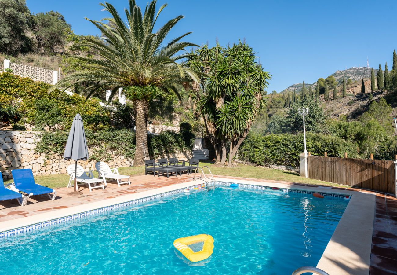 Villa en Mijas - Villa andaluza con vistas al mar cerca de Mijas Pueblo