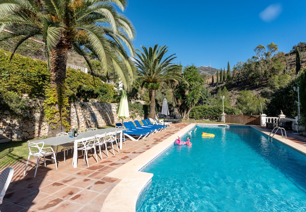 Villa en Mijas - Villa andaluza con vistas al mar cerca de Mijas Pueblo