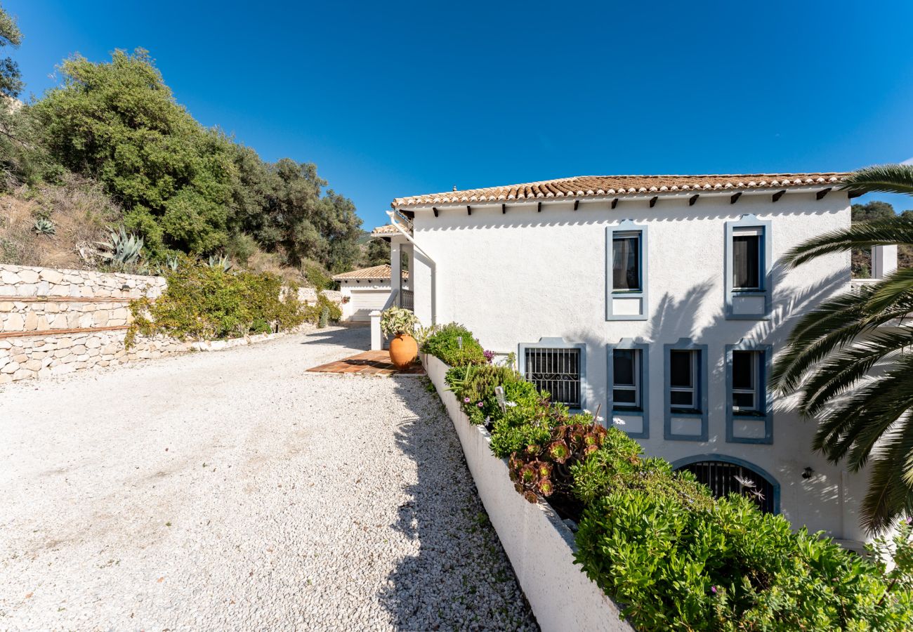 Villa en Mijas - Villa andaluza con vistas al mar cerca de Mijas Pueblo