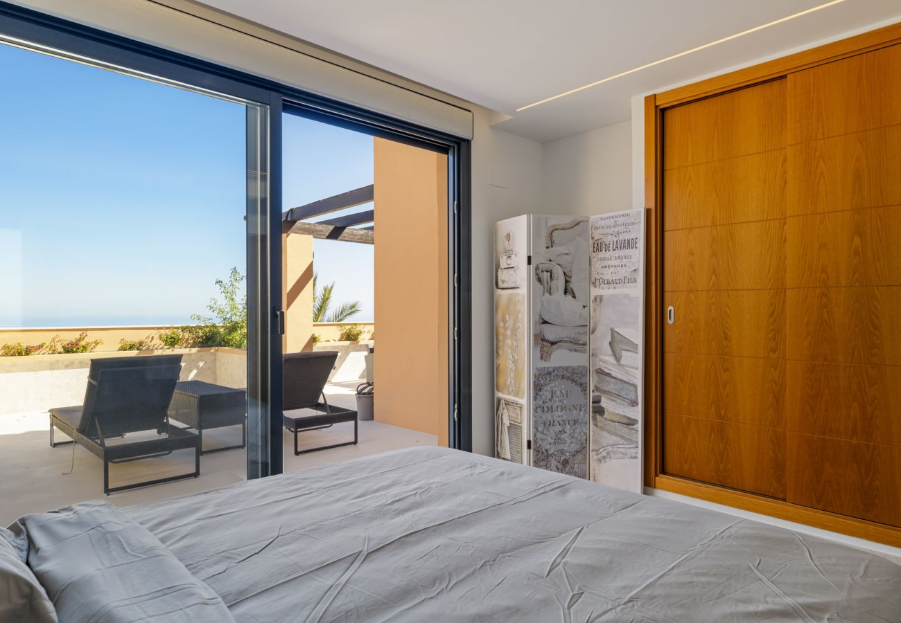 Apartamento en Benalmádena - Teide Deluxe con vista del Mar, gimnasio, jacuzzi y piscina