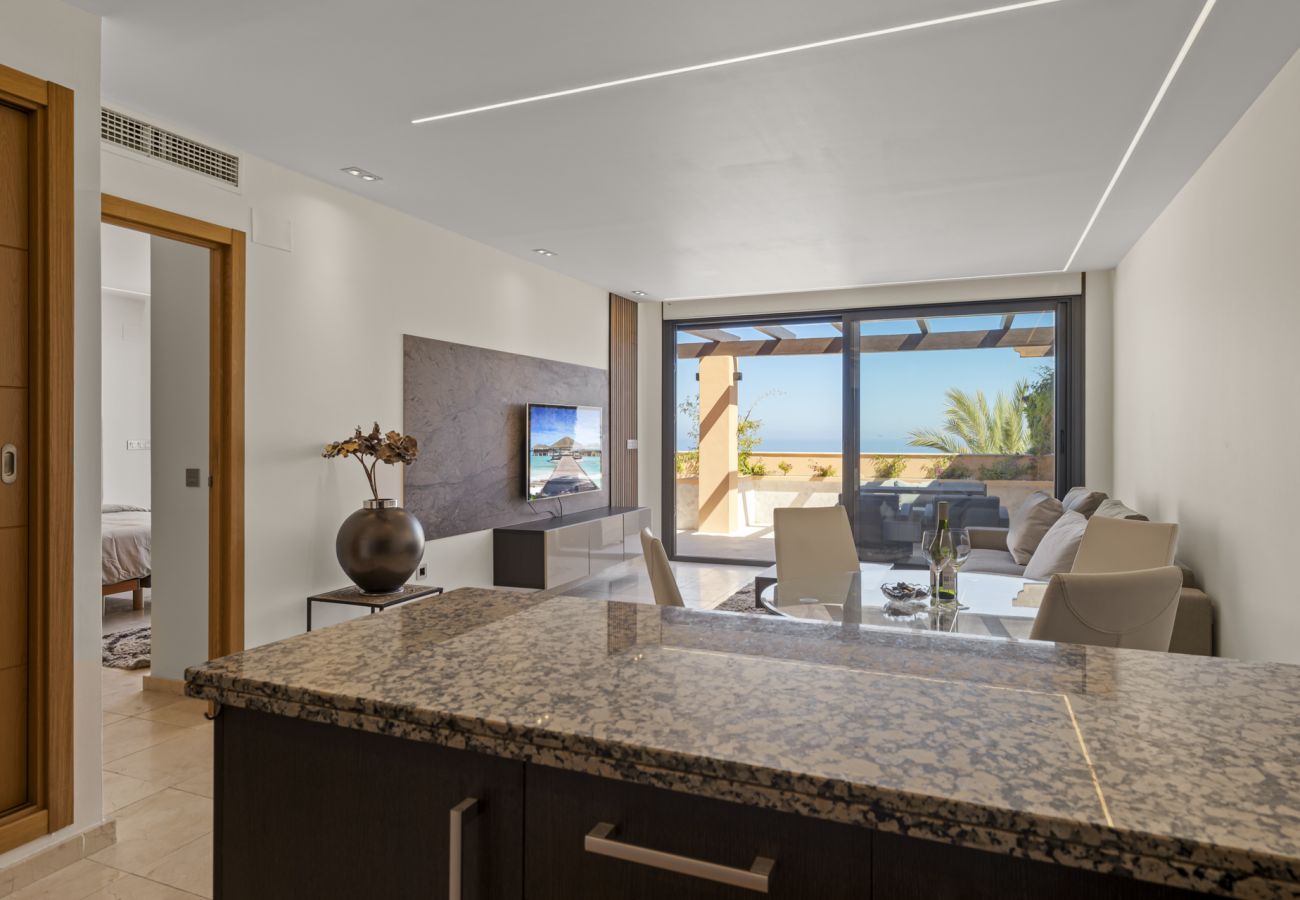 Apartment in Benalmádena - Teide Deluxe with sea view, gym, jacuzzi and pool